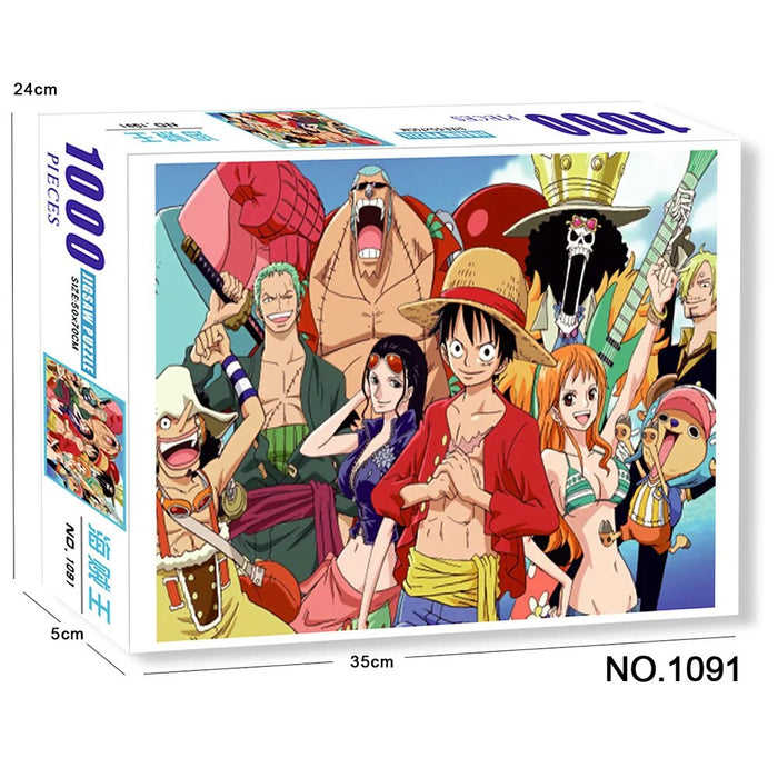 Onepiece Anime Puzzle, High Quality Anime Zigsaw Puzzle