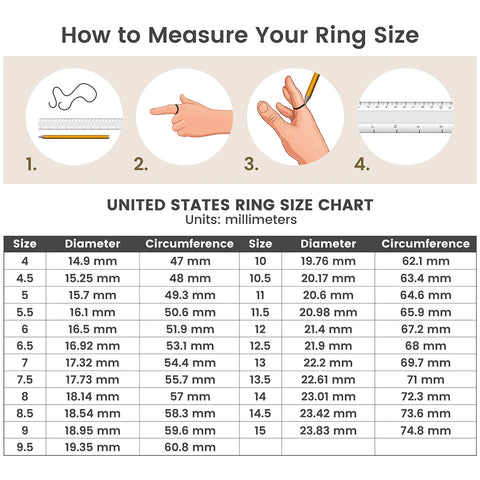 Sizing Chart for Rings – OTAKUSTORE