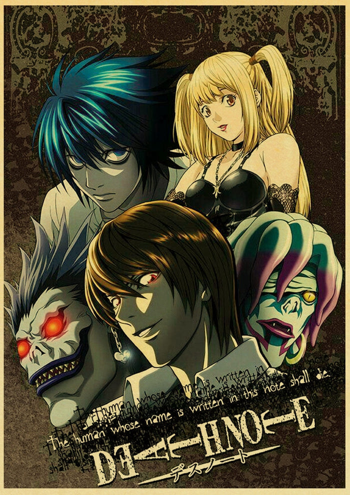 I Just Made a Poster For This Awesome Anime! : r/deathnote