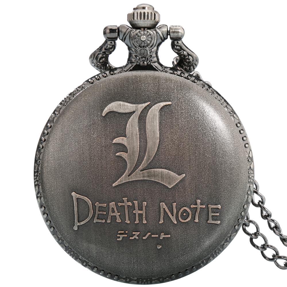 Death Note  Anime Quartz Pocket Watch