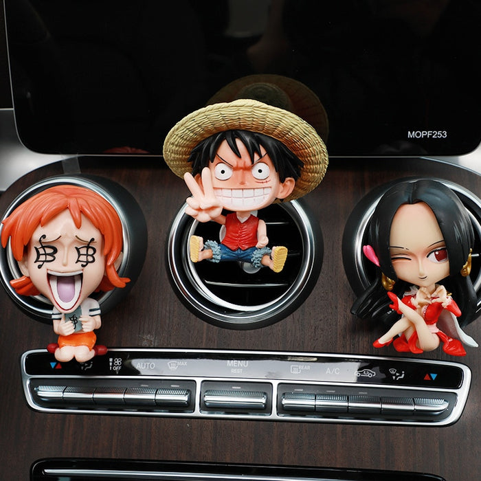 One Piece Anime Luffy Tony Chopper Auto Lufterfrischer Dauerhafte Duft  Hängende Cartoon Auto Parfüm Zubehör Geburtstag Geschenke