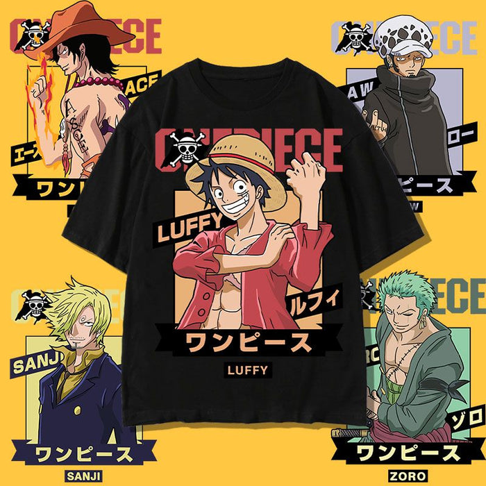 Best selling 25 design anime bundles One Piece straw hat pirates luffy  Tshirt Design Bundle