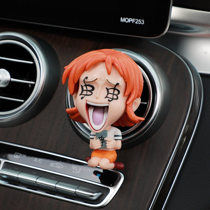 2x Ruffy One Piece Anime Parfum désodorisant pour voiture, Sentorette  Voiture, sentorette auto, Arbre parfumé pour voiture, Diffuseur de parfum  pour voiture - Tuning - Arbre parfumé amusant : : Auto et Moto