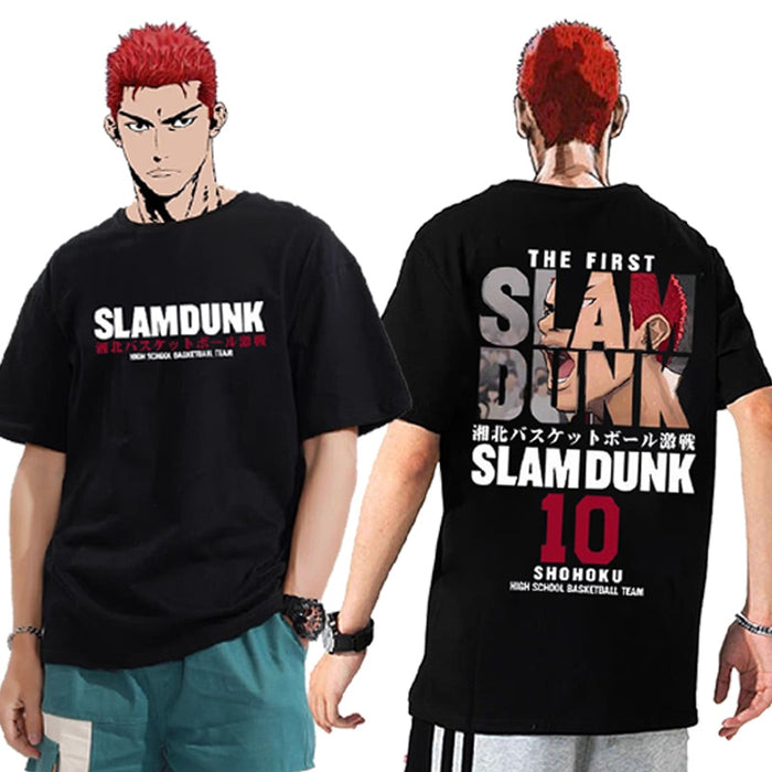 Slam Dunk summer T-Shirt anime Tshirt – OTAKUSTORE