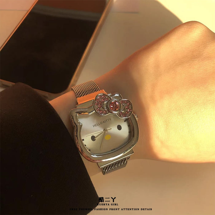 Hello Kitty Smart Watch | Electronic Watch - New Fashion Bracelet Watch  Children's - Aliexpress