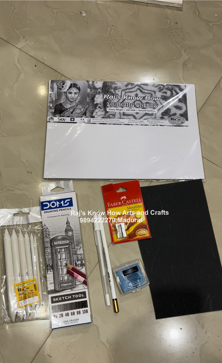 Pencil Shading Beginner kit KnowHowArtCraft