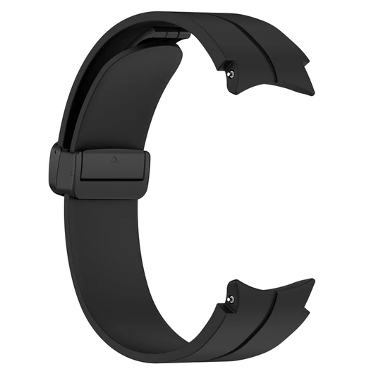  MYAPULUA Magnetic Silicone Sport Band for Samsung Galaxy Watch  6 40mm/44mm/5/Pro/4 Classic/46mm/42mm : Cell Phones & Accessories