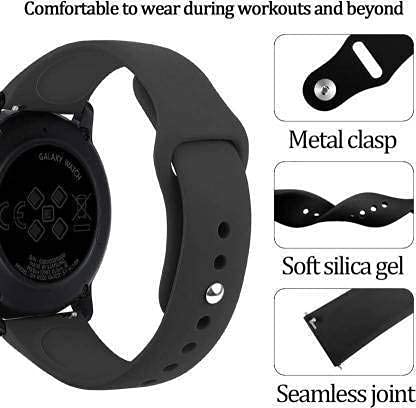 CellFAther Universal 20mm Silicone Band Smart Watch Strap Price in India -  Buy CellFAther Universal 20mm Silicone Band Smart Watch Strap online at  Flipkart.com