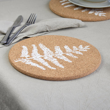 LIGA Cork Placemats  Pinecone –