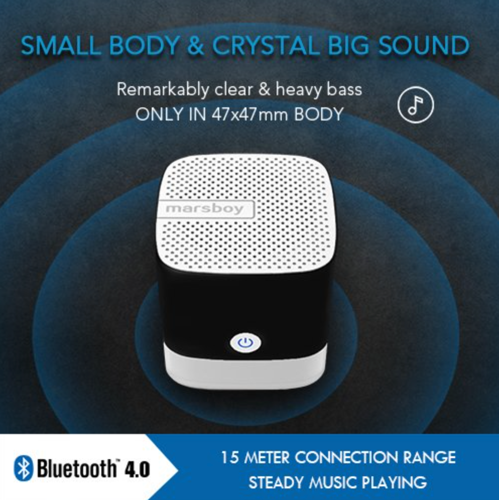 marsboy bluetooth speaker