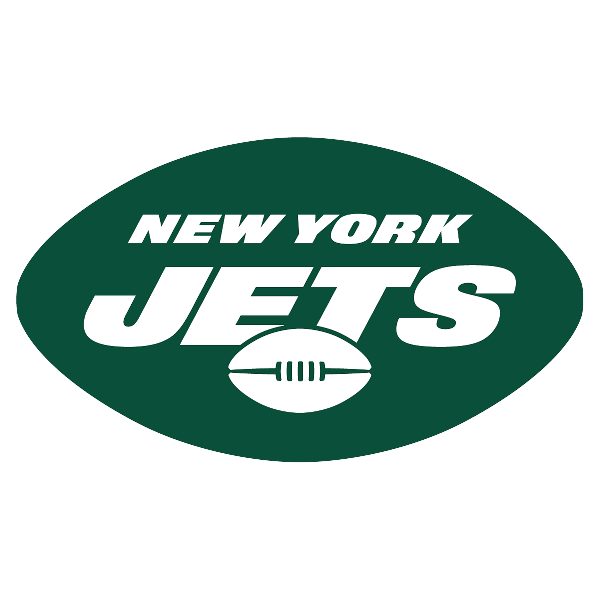 Picnic Time New York Jets Portable Folding Table with Umbrella