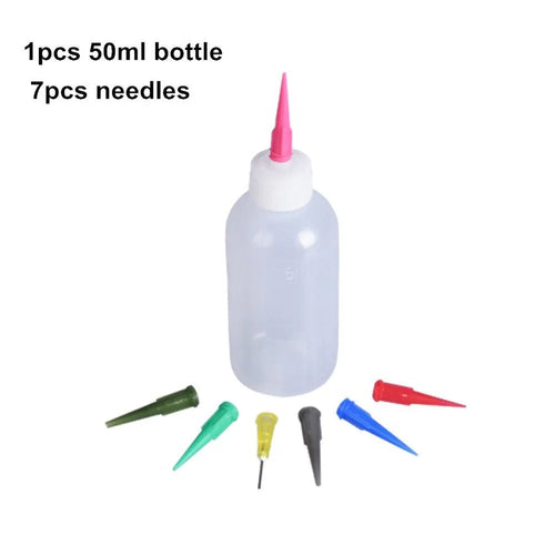 50ml Multi Tip Resin Application Squeeze Bottle