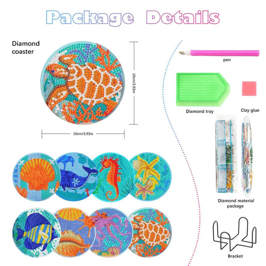 Diamond Painting Coaster Kits – Craft Outlet Australia