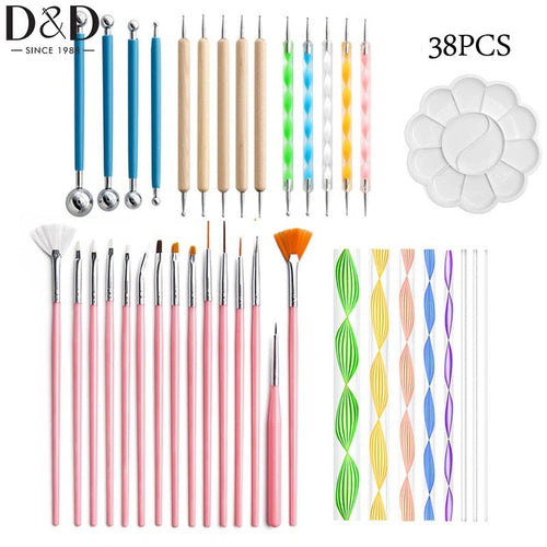 38pc Mandala Dotting Tools Kit