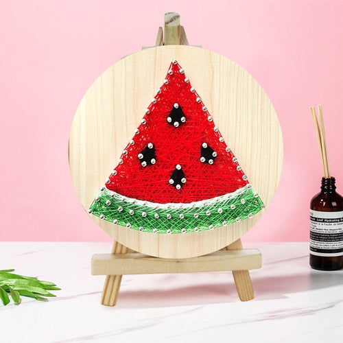 3D String Art Kit With BONUS Mini Easel Stand - Watermelon Slice