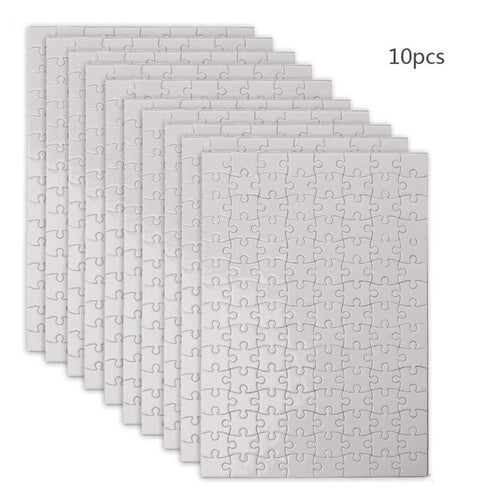 Blank Sublimation Jigsaw Blank A3 or A4 - 10 pack