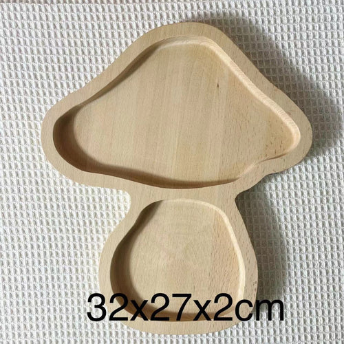 Blank Wooden Tray Board - Mushroom