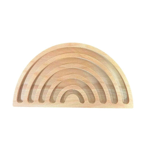 Blank Wooden Tray Board - Rainbow