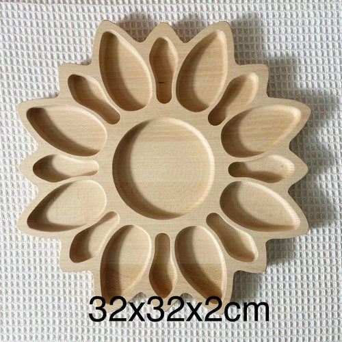 Blank Wooden Tray Board - Sunflower