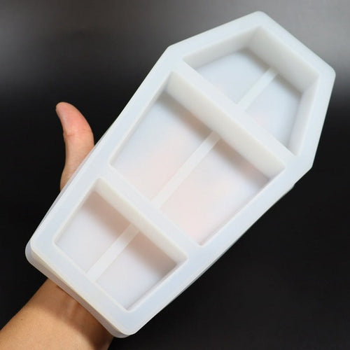 Halloween Coffin Trinket Box Silicone Mould