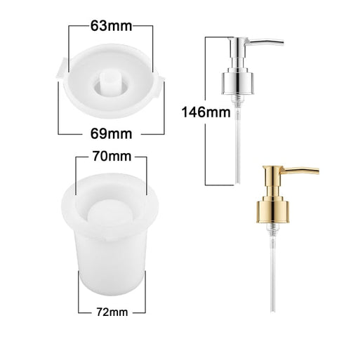 Hand Wash and Sanitizer Silicone Mould Epoxy Resin Kit