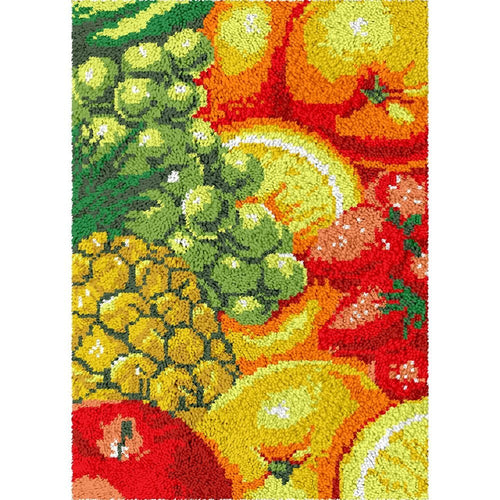 Latch Hook Rug Making Kit - Fruit Salad 61X87 CM