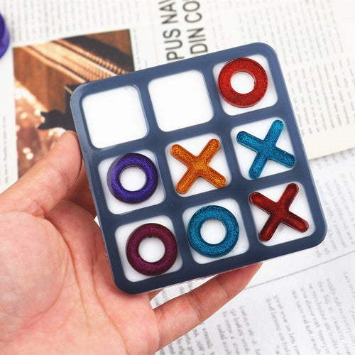 Naughts & Crosses Silicone Mould