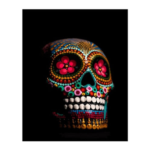 Paint By Numbers - Day of the Dead Skull