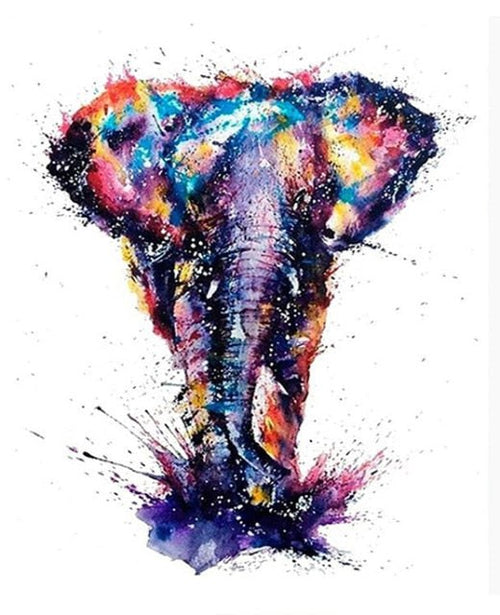 Paint By Numbers - Elephant