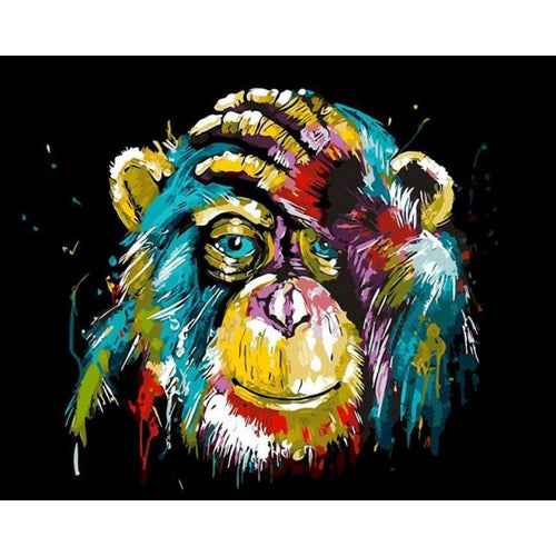 Paint By Numbers - Monkey