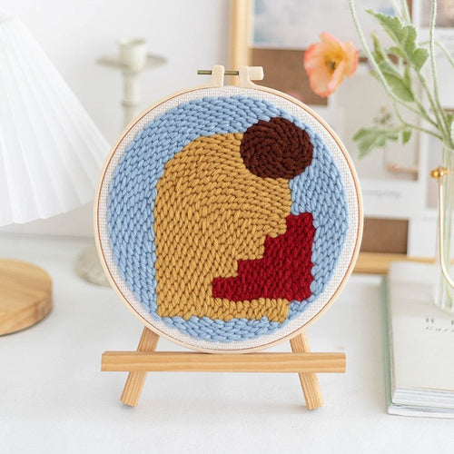 Punch Needle Embroidery Kits for Beginners - Nordic Shapes