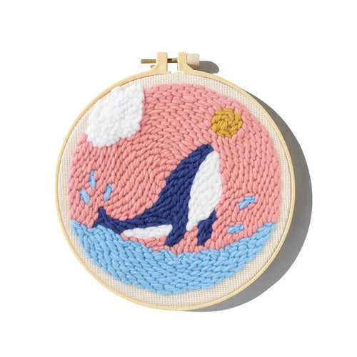 Punch Needle Starter Kits - Leaping Whale