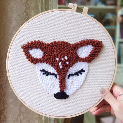 Punch Needle Starter Kits - Pretty Foxy