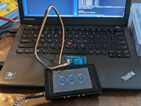 ESP32 Terminal Wetterstation