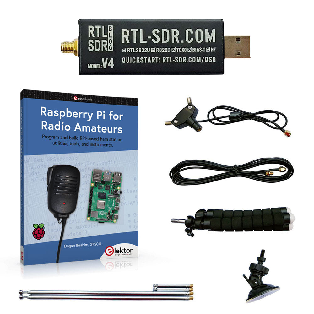 Elektor Raspberry Pi RTL-SDR V4 Bundle