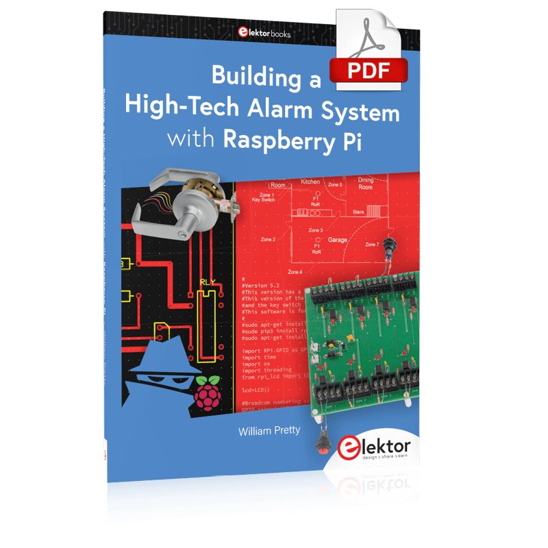 Building a High-Tech Alarm System with Raspberry Pi (E-book)