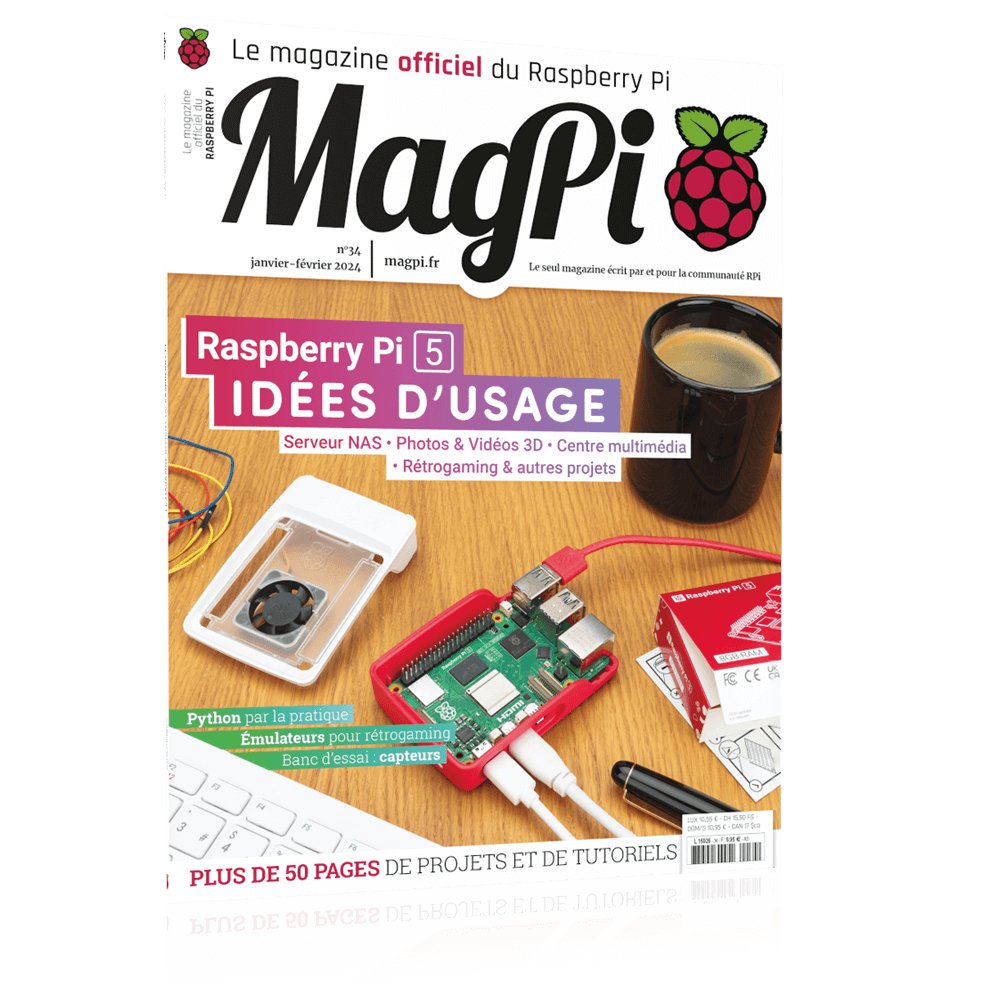 MagPi n°34 (Janvier-Février 2024) FR