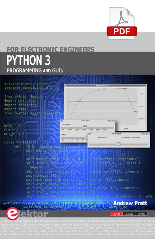 Python 3 Programming and GUIs (E-book)