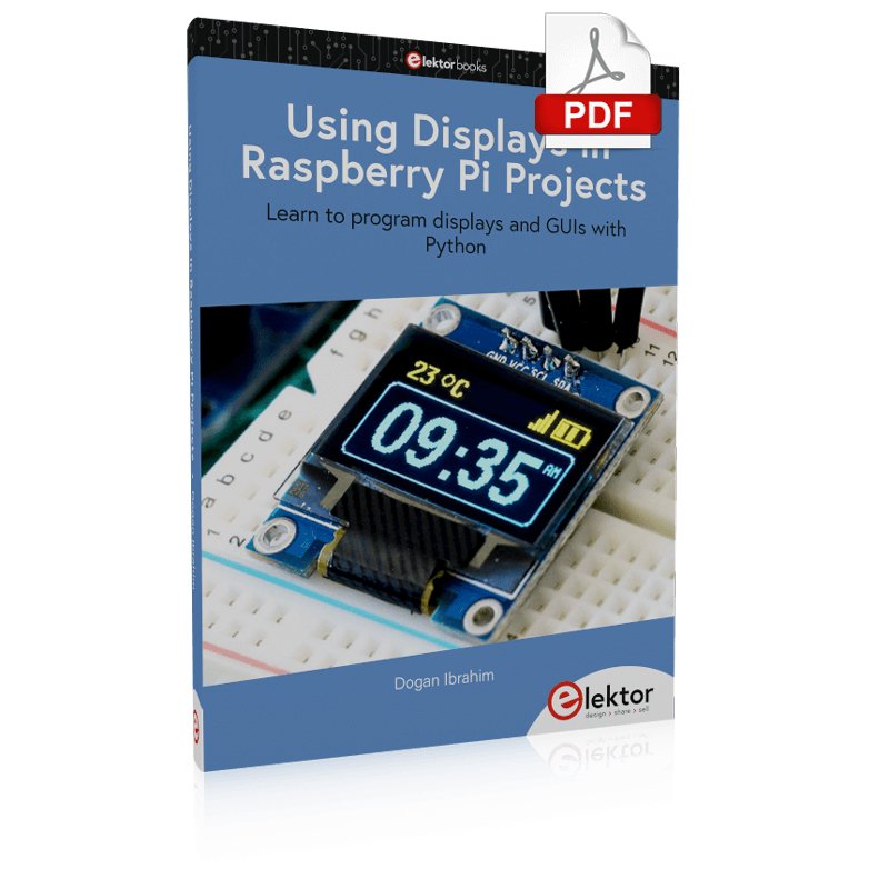 Using Displays in Raspberry Pi Projects (E-book)