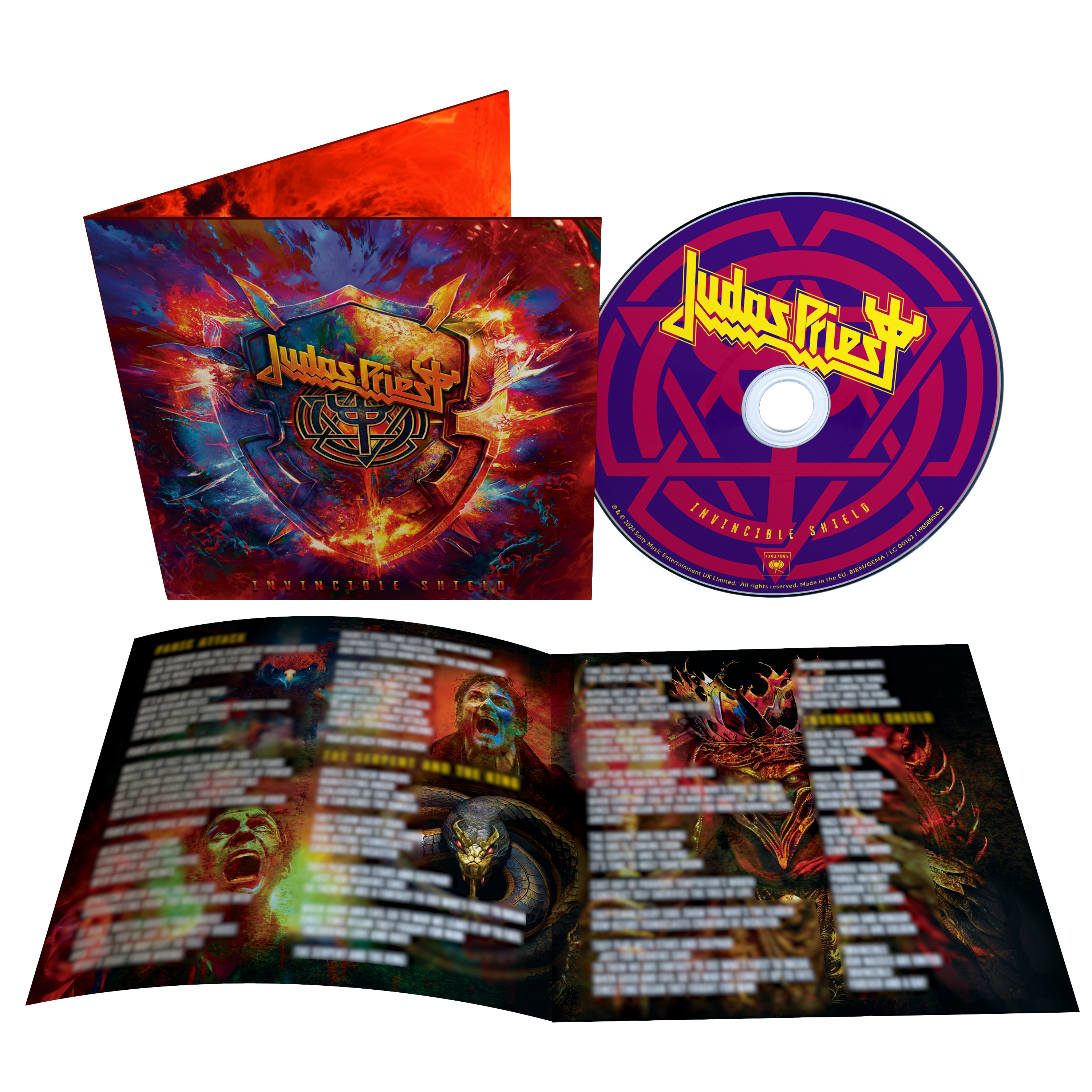 Invincible Shield | Standard CD - Judas Priest Store EU product image