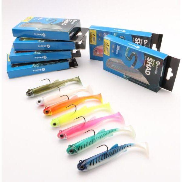 SEADRA PADDLE SHAD DOUBLE COMBO BASS LURE SET (NEW 2025) | Bass Lures UK