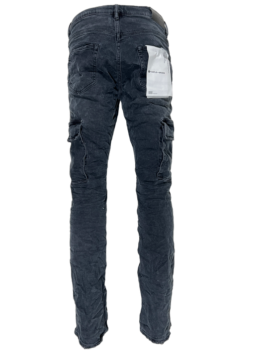 PURPLE BRAND P001-BLW BLACK WASH JEANS- Probus