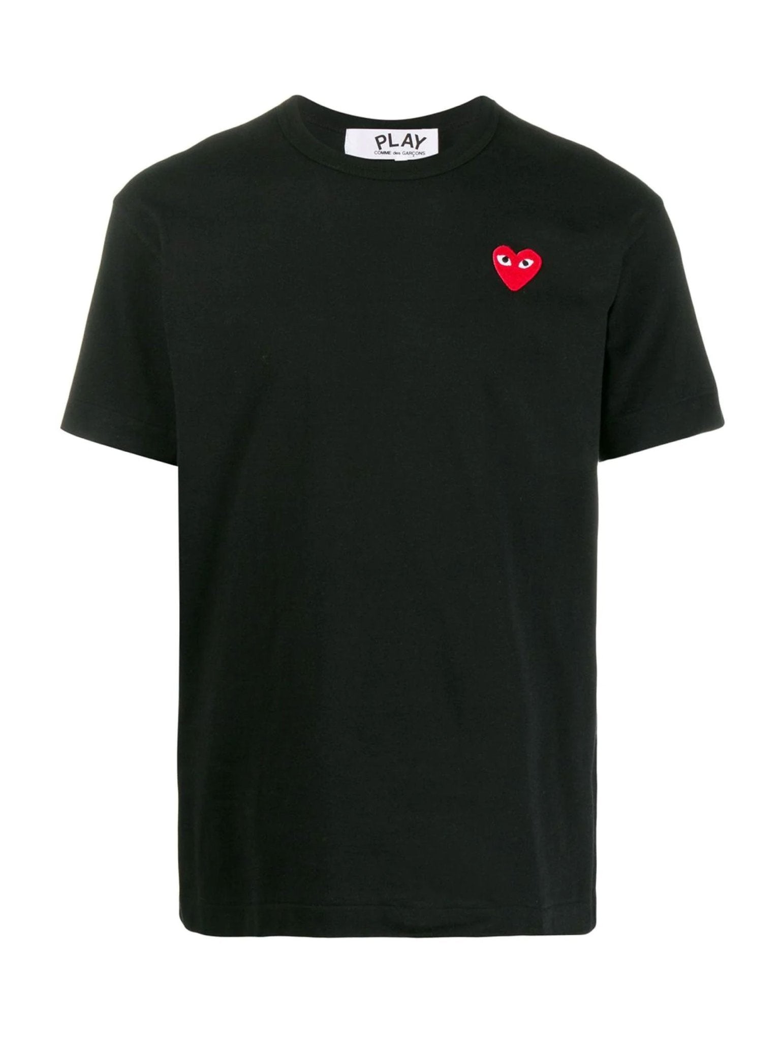 COMMES DES GARCONS P1T216 BLK T SHIRT GOLD HEART Probus