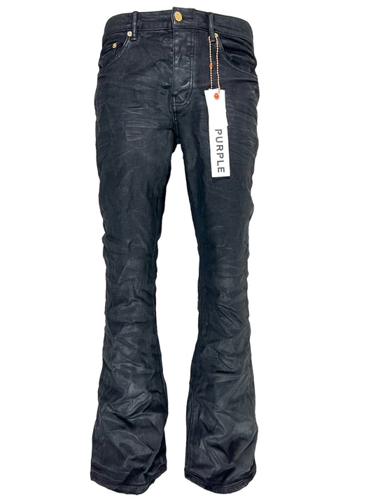 Purple Brand P001 Midnight Coated Jeans - Black