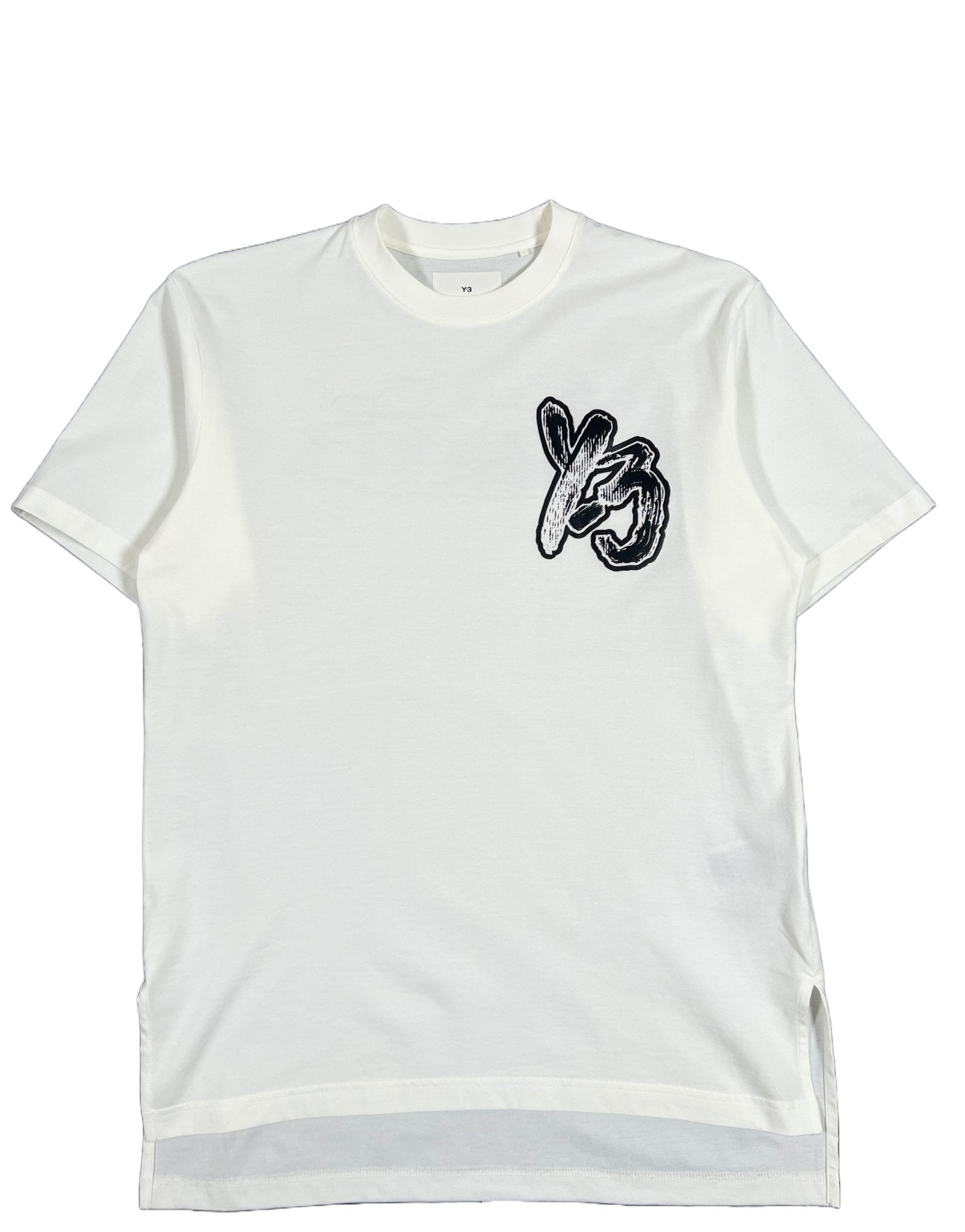 Y-3 | IM1790 BRUSH GFX SS TEE BLACK - Probus