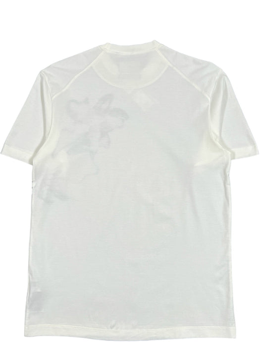 COMMES DES GARCONS | P1T322 WHITE T-SHIRT RED HEART - Probus