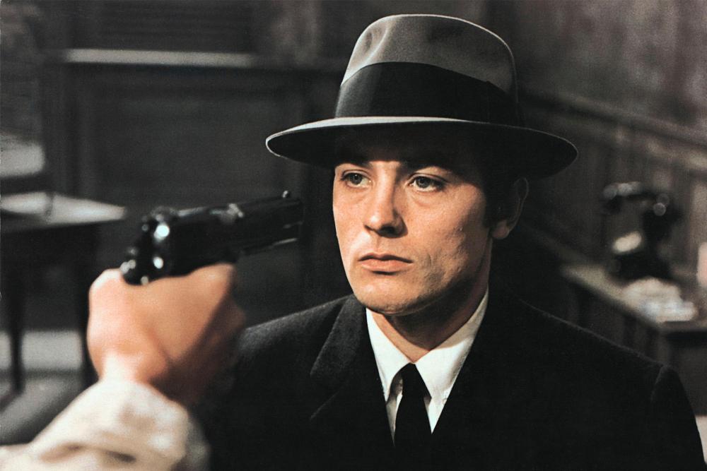 Alain Delon in the film Le Samourai