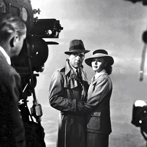 Humphrey Bogart and Ingrid Bergman in the film Casablanca