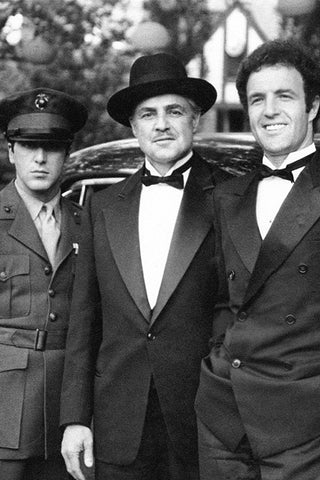 Marlon Brando, Al Pacino, and James Caan
