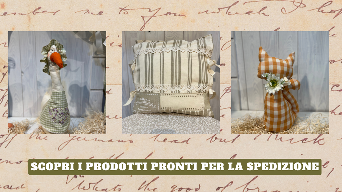 prodotti pronti per la spedizione biancheria per la casa stile country e shabby chic piacevolmente country